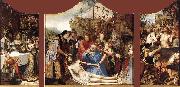 MASSYS, Quentin St John Altarpiece china oil painting reproduction